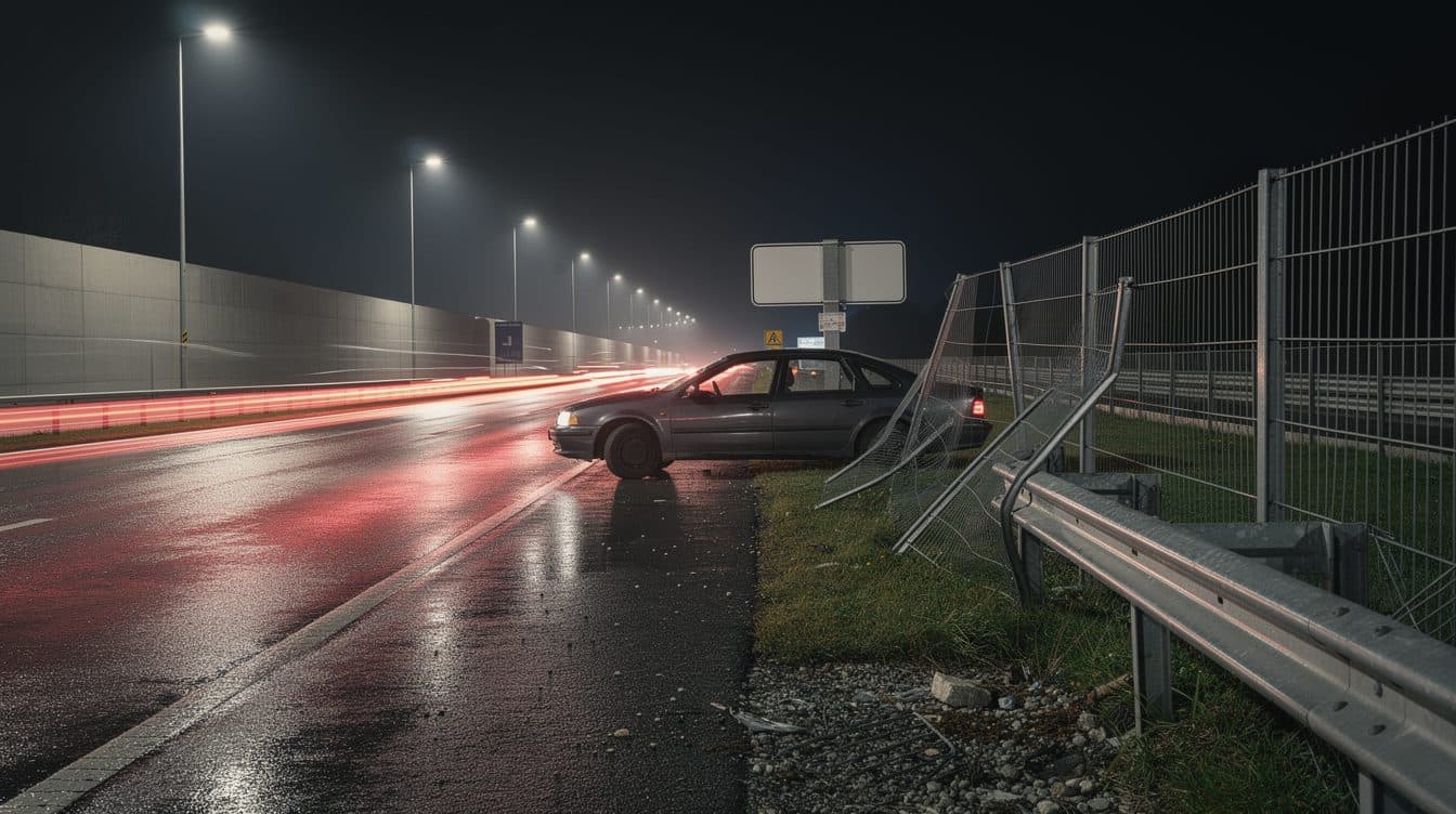 Fuga a 230 km/h por la A2: conductor ebrio detenido en Baja Austria tras una persecución