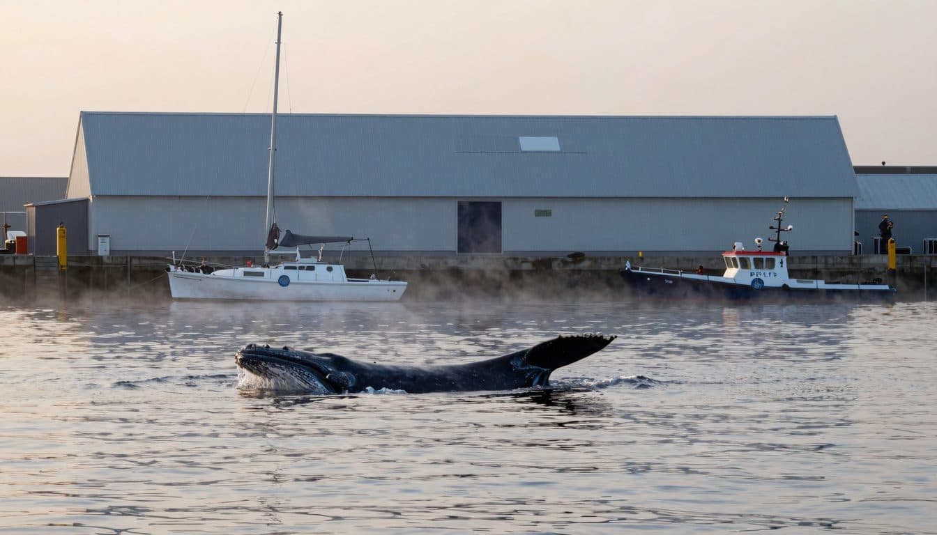 Avistamiento de ballena en Wismar: observado un animal de ocho metros de largo