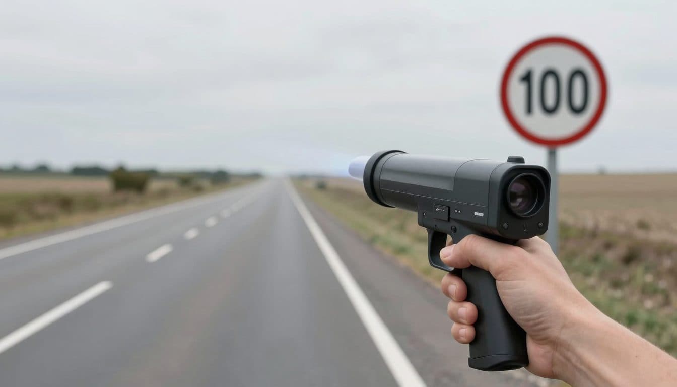 Joven de 17 años circula a 158 km/h por un tramo de 100 km/h en la B133