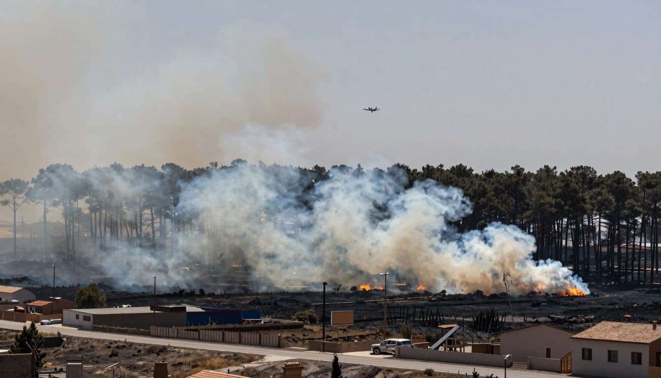 Incendio forestal en Aragón destruye más de 12.000 hectáreas – más de 1.100 personas evacuadas