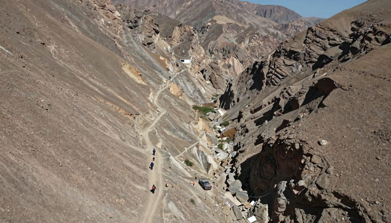 Al menos 40 muertos al caer un autobús más de 20 metros por un barranco en el suroeste de Pakistán