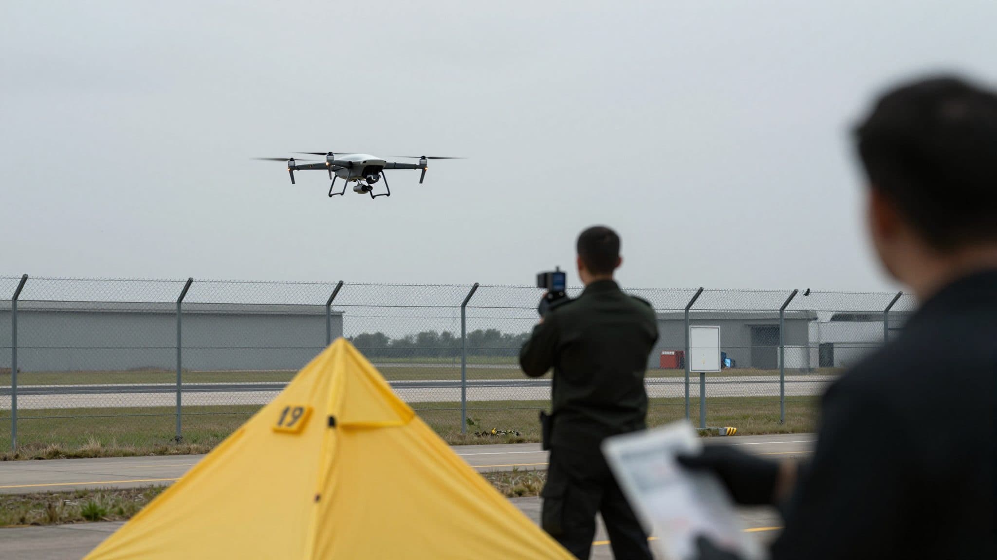 Bundeswehr y Policía refuerzan la defensa antidrones: una traza de ADN en el aeropuerto de Leipzig plantea un enigma