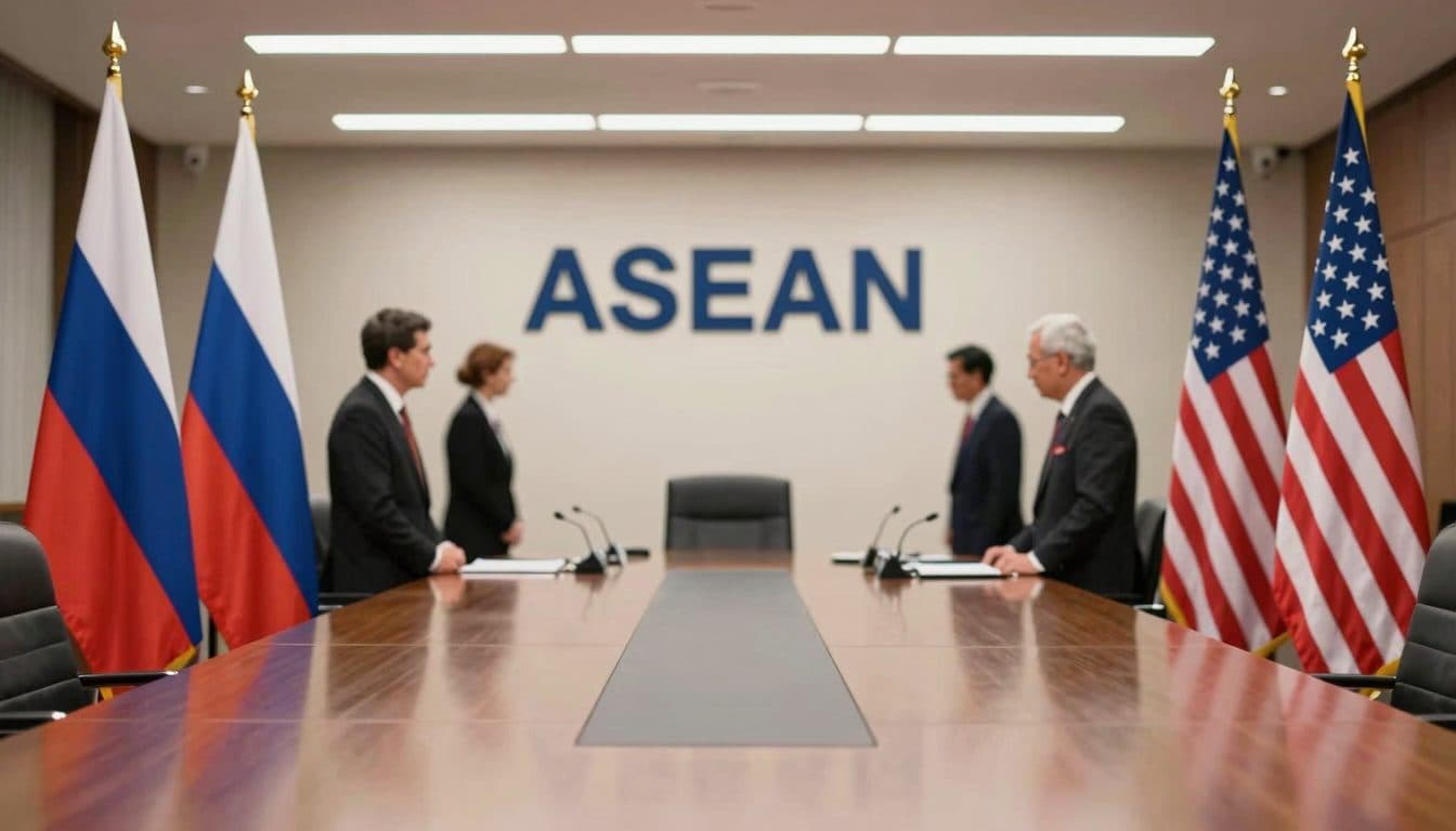 Lawrow y Rubio anuncian una reunión de alto nivel al margen de la reunión de ministros de Exteriores de la ASEAN en Manila