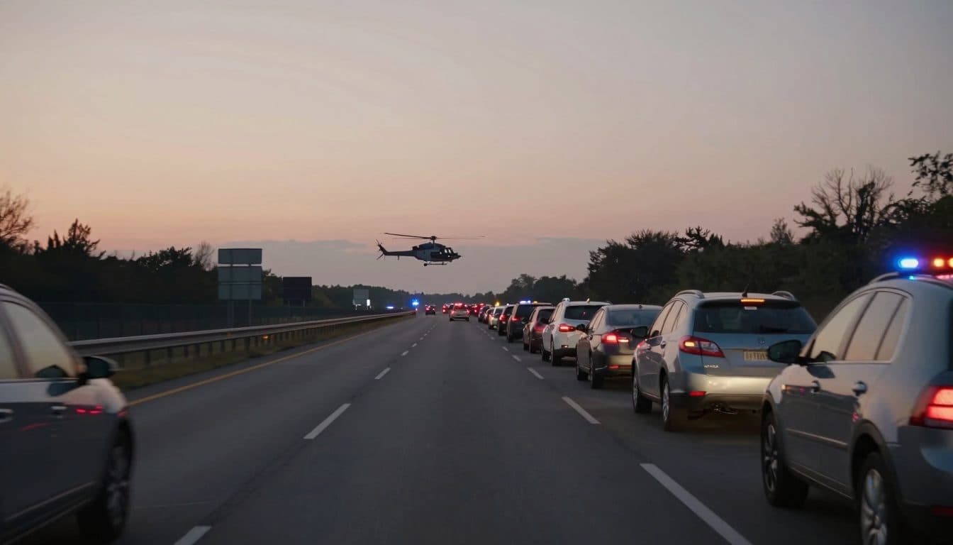 Cinco heridos tras una colisión por alcance de cuatro vehículos en la A2 Südautobahn