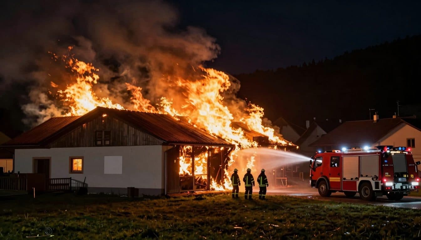 Bomberos responden a incendio en St. Koloman bajo nivel de alerta elevado
