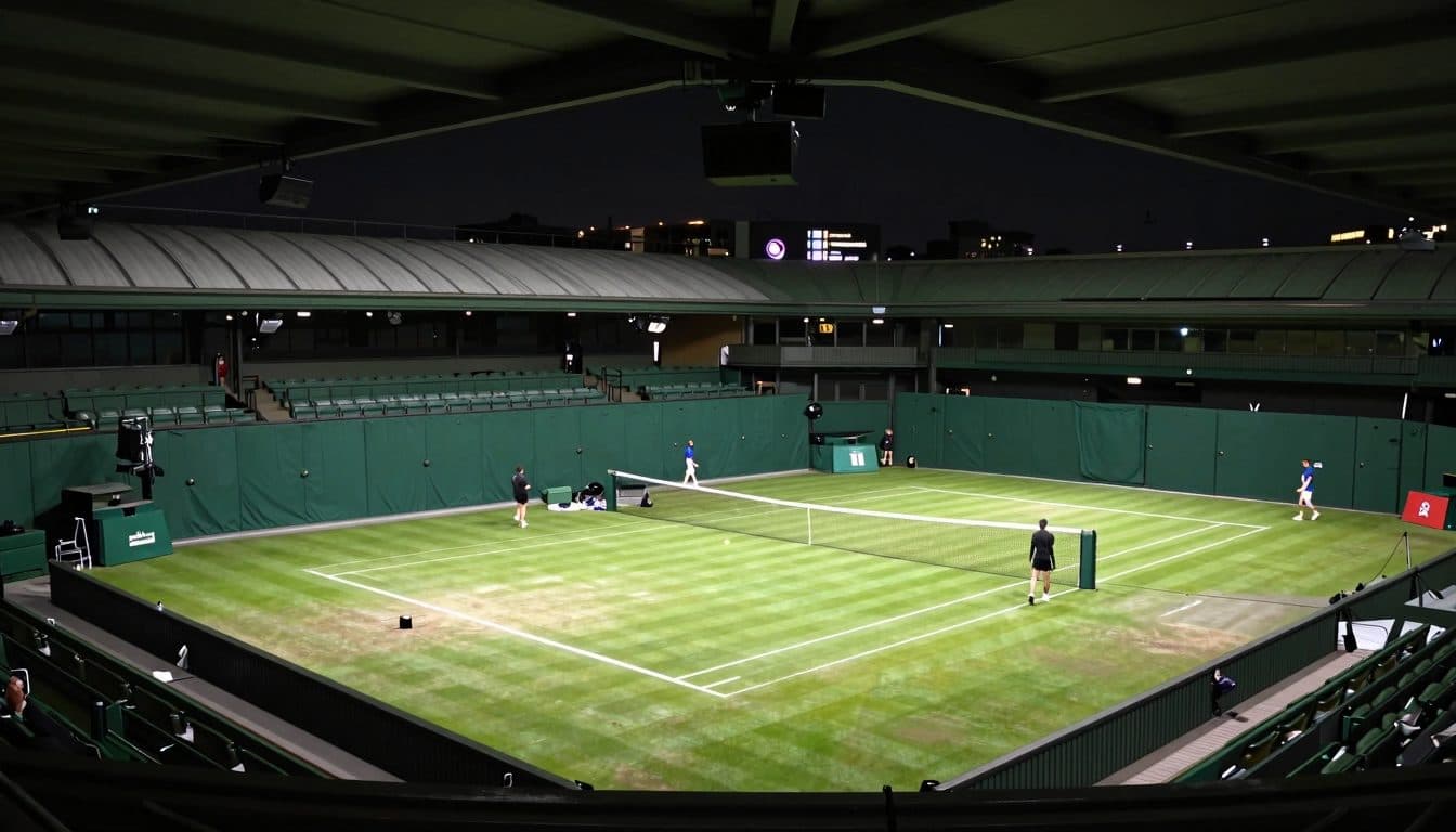 El toque de queda de las 23:00 de Wimbledon interrumpe los octavos de final de Zverev contra Lehecka