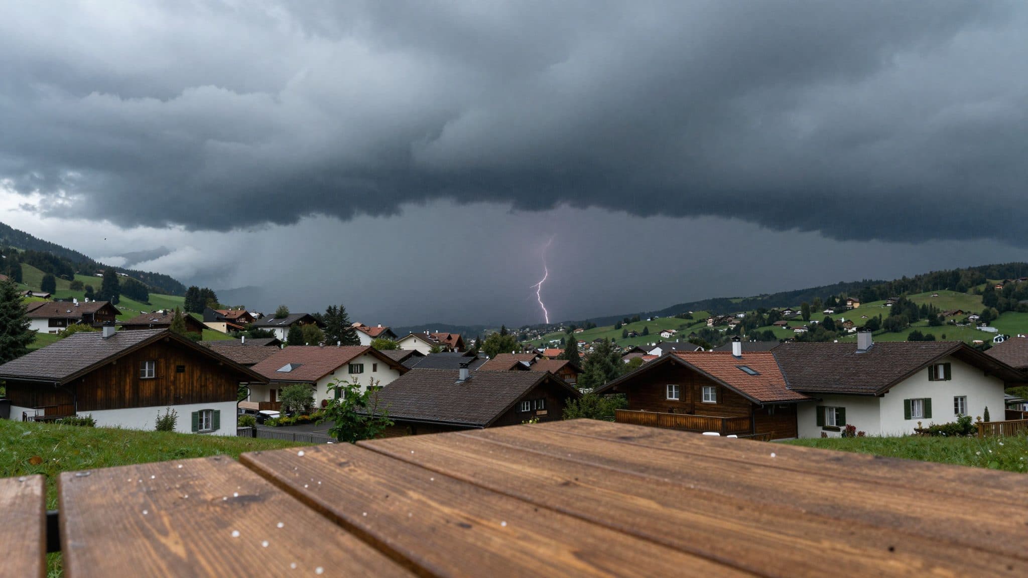 Fuertes tormentas y granizo atraviesan Suiza – la aseguradora AXA registra numerosos daños