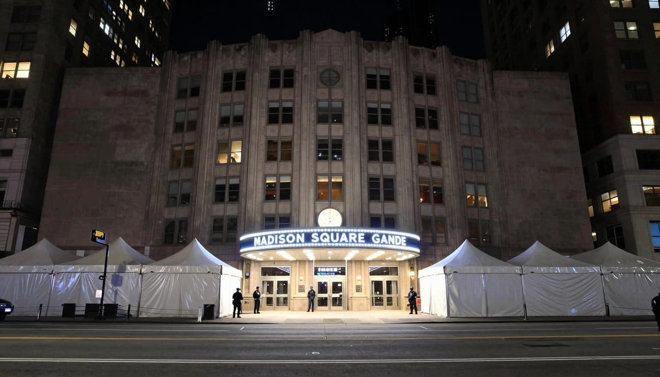 Taylor Swift y Travis Kelce se casan en el Madison Square Garden