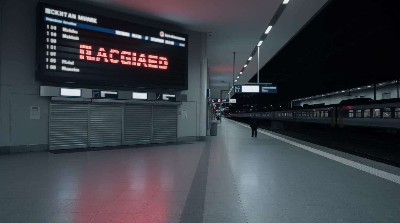 Una falla en la radiocomunicación digital ferroviaria paraliza durante horas el tráfico de trenes en Alemania