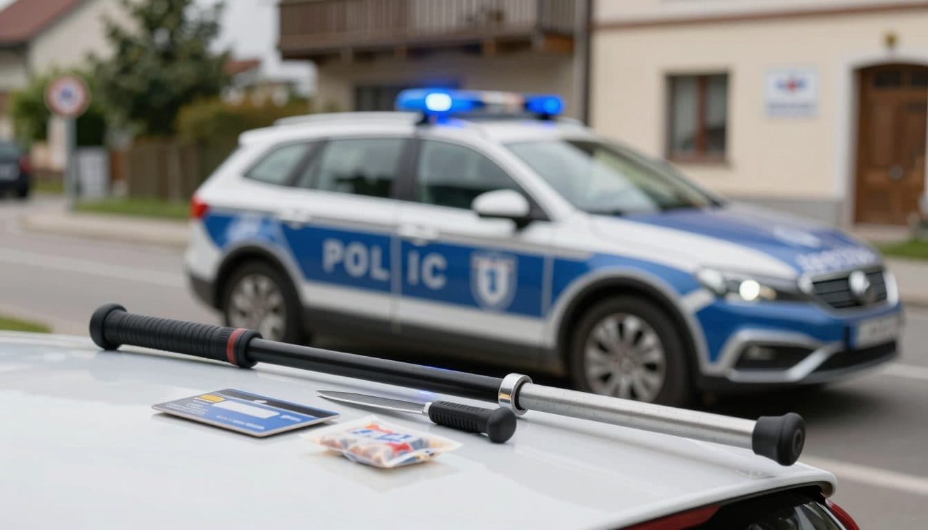 Policía detiene a conductor drogado de 25 años sin carné en Stockerau