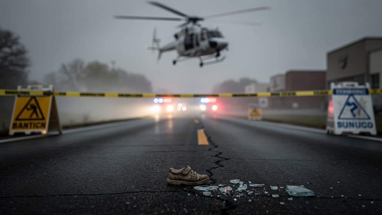 Cuatro muertos en colisión frontal en carretera rural de Turingia