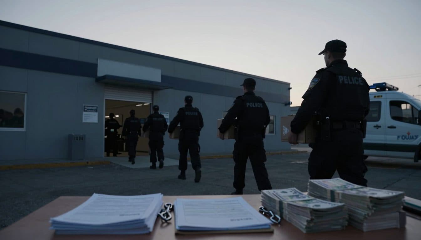 Gran redada contra empresa de servicios invernales: 115 agentes registran 21 inmuebles en Viena y Baja Austria