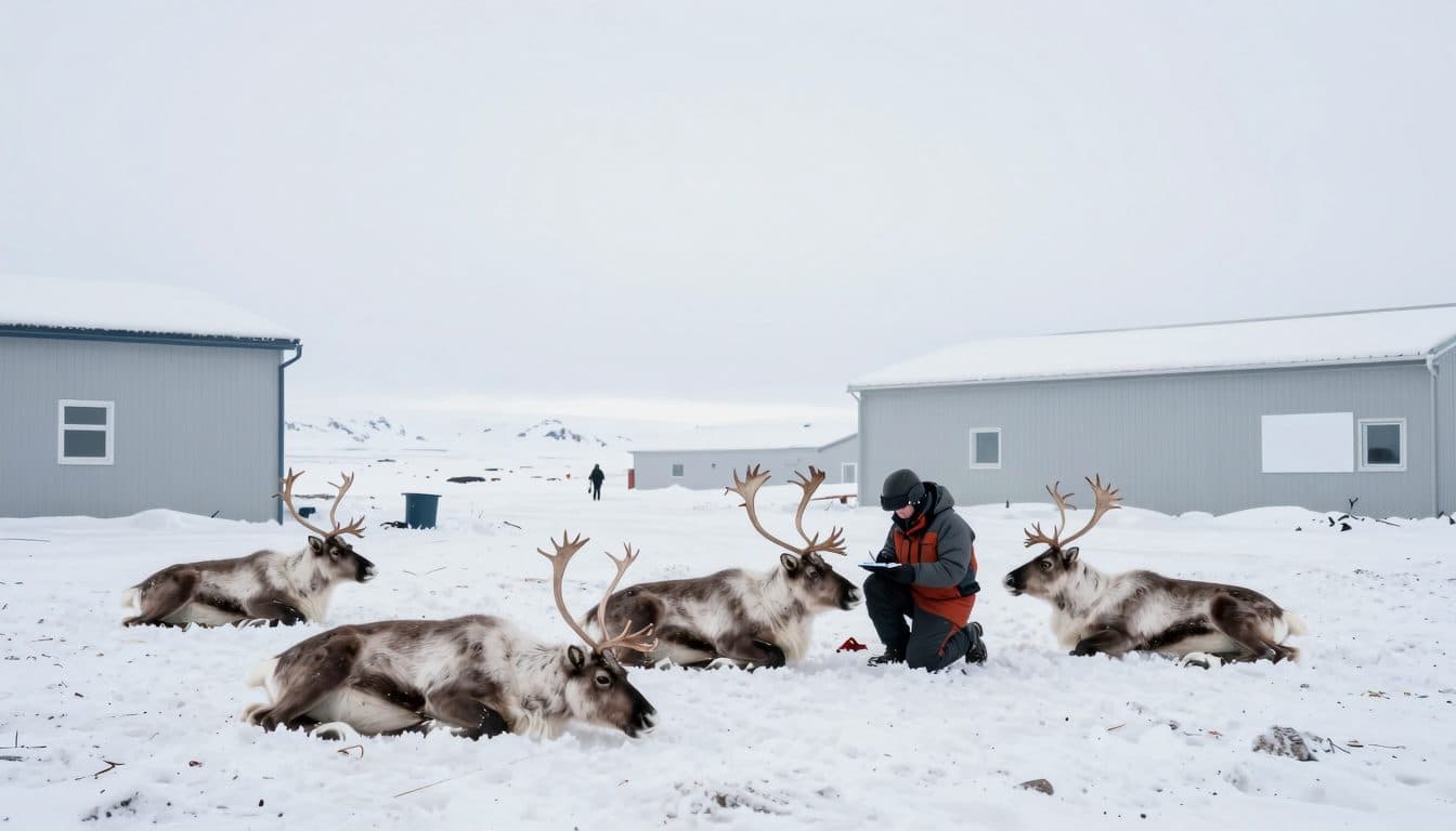 Noruega informa de muertes sin esclarecer de renos en verano en Svalbard