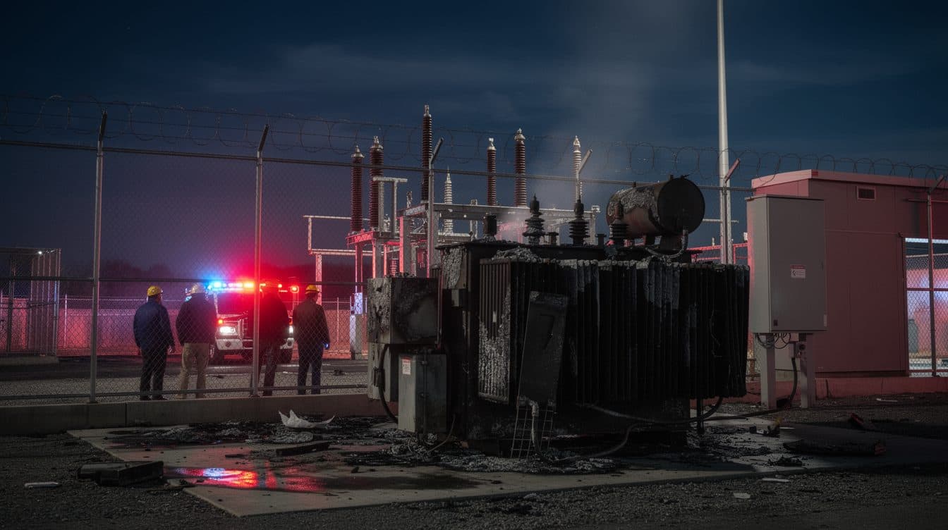 Presunto atentado incendiario contra subestación eléctrica en Reutlingen: los investigadores examinan un posible móvil político