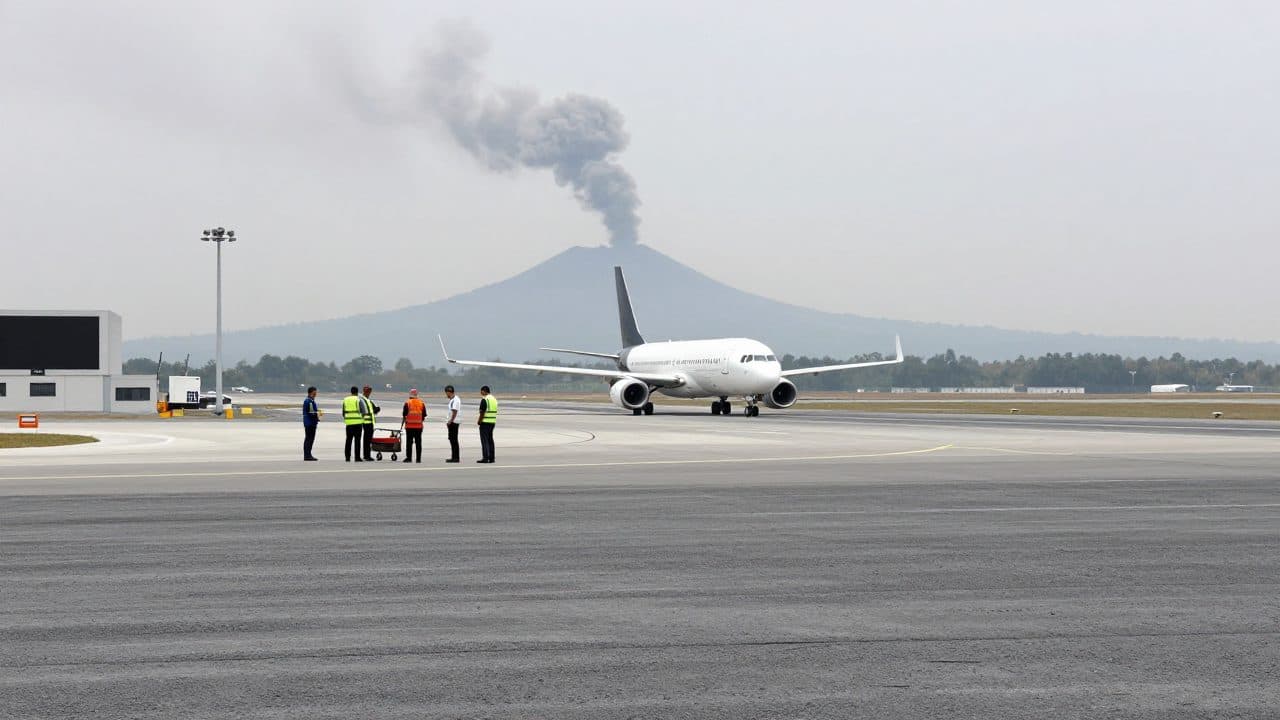 La actividad del Etna provoca el cierre temporal del aeropuerto de Catania en Sicilia