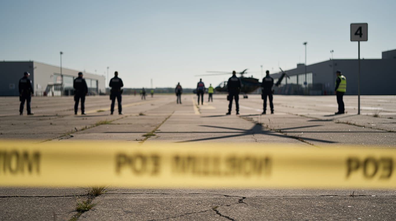 Despliegue policial masivo en el antiguo aeropuerto de Tempelhof por un avistamiento de arma termina sin incidentes
