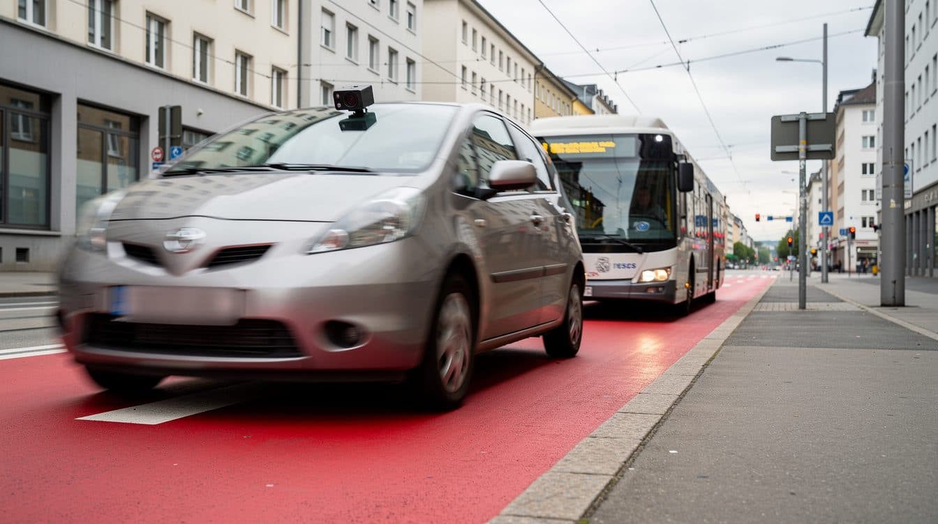 Frankfurt amplía las cámaras contra infractores de estacionamiento a los autobuses – los tranvías seguirán