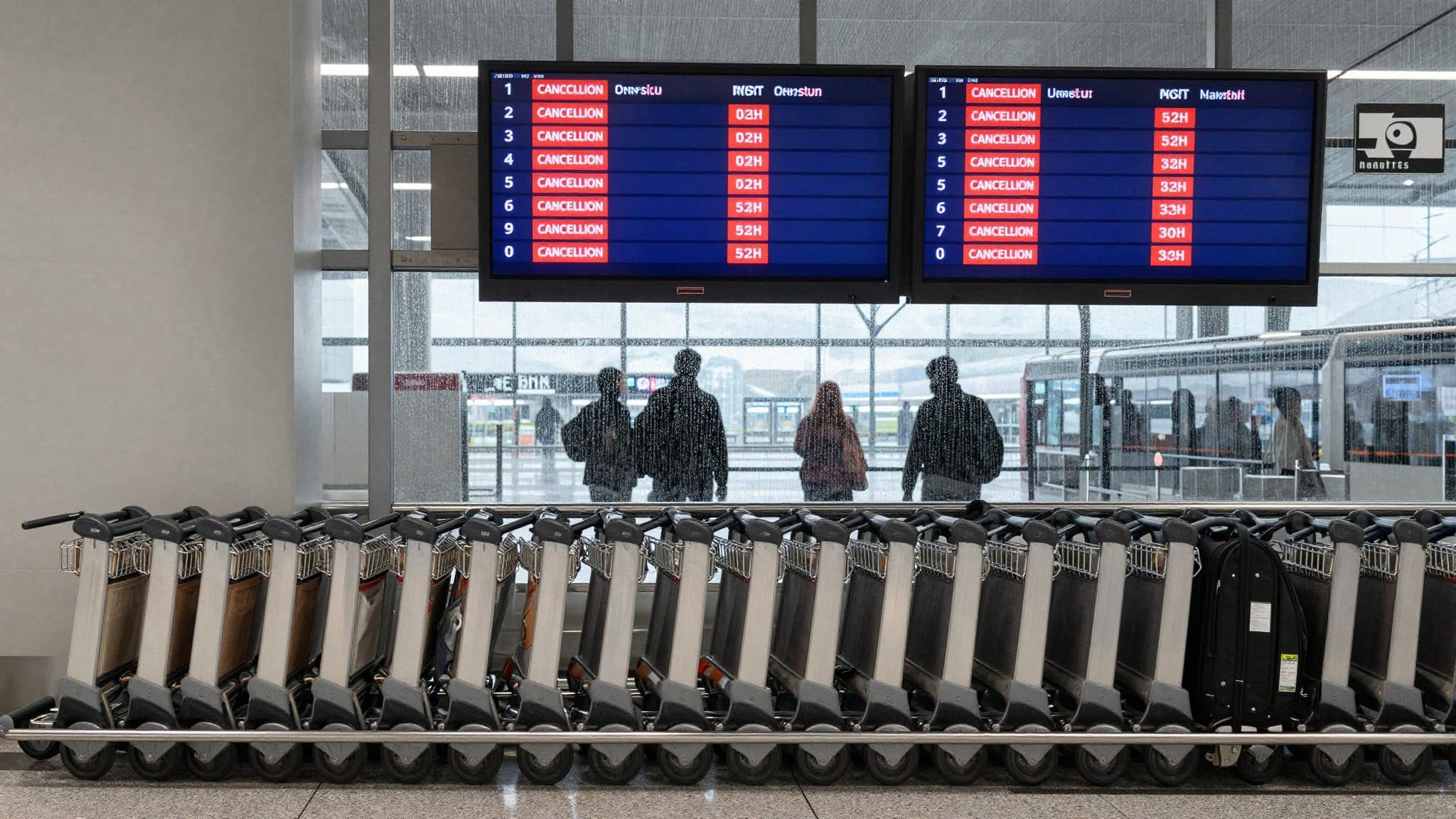 Alerta meteorológica paraliza temporalmente la operativa en el aeropuerto de Múnich