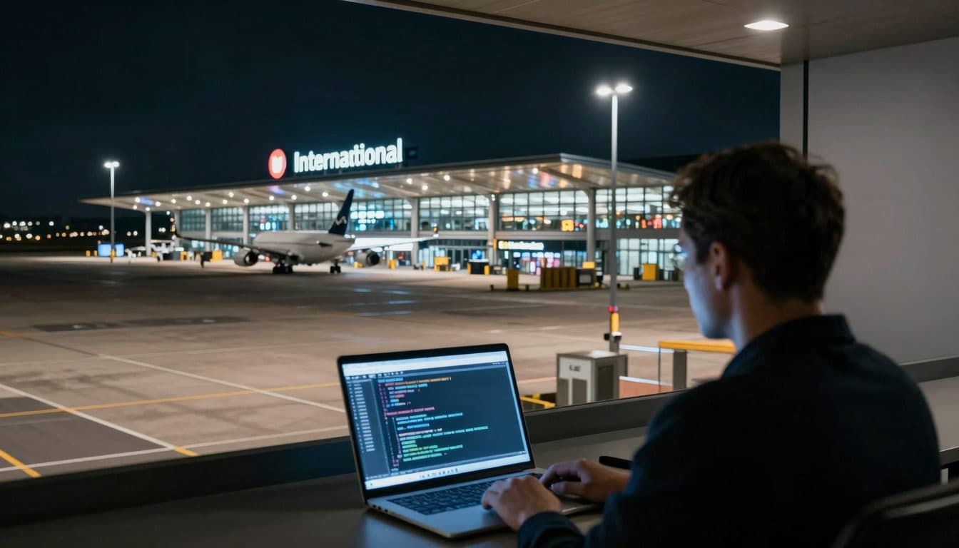 El grupo de hackers "Bashe" afirma haber robado datos del aeropuerto de Viena