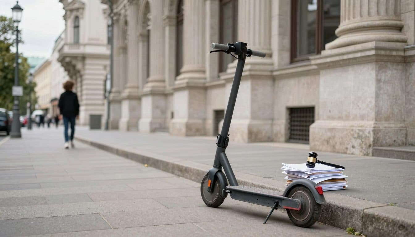 Gamberro de patinetes eléctricos en Viena condenado a una multa de 5.260 euros
