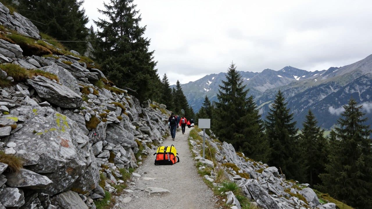 Dos excursionistas heridos rescatados tras una emergencia en la montaña en Alta Austria