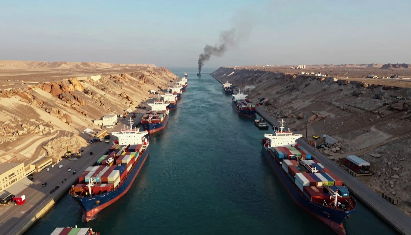El bloqueo hutí en Bab al-Mandab aumenta el riesgo de un doble cuello de botella para el comercio mundial