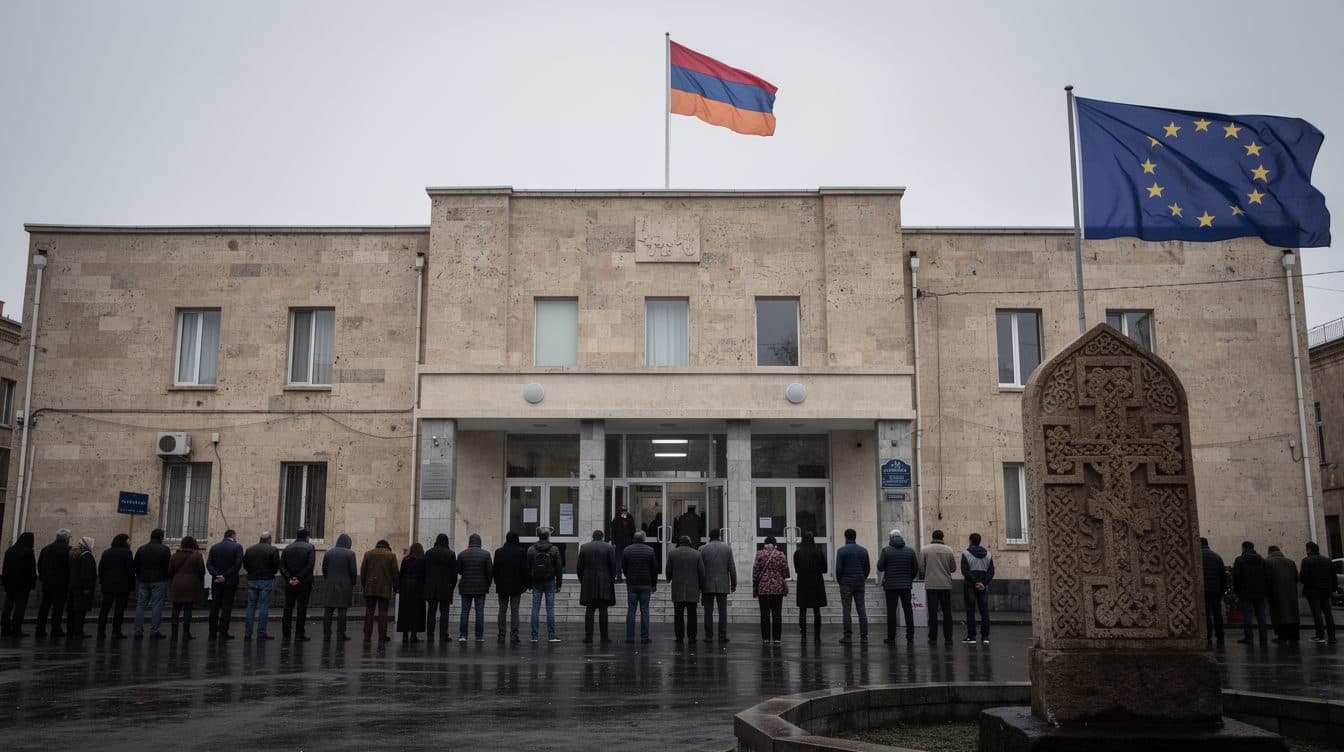 El partido gobernante armenio lidera en las elecciones parlamentarias celebradas bajo presión económica rusa
