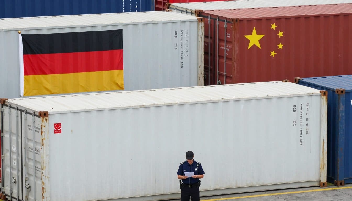 Las exportaciones chinas a Alemania siguen creciendo, mientras las importaciones desde Alemania caen