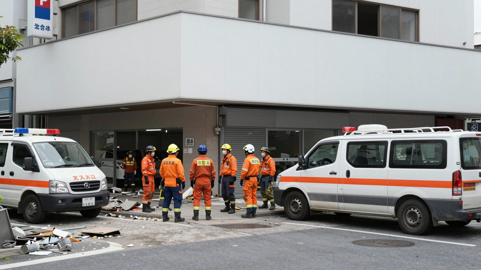 Japón finaliza la operación de rescate en un centro comercial de Kumamoto tras una explosión que mató a siete personas
