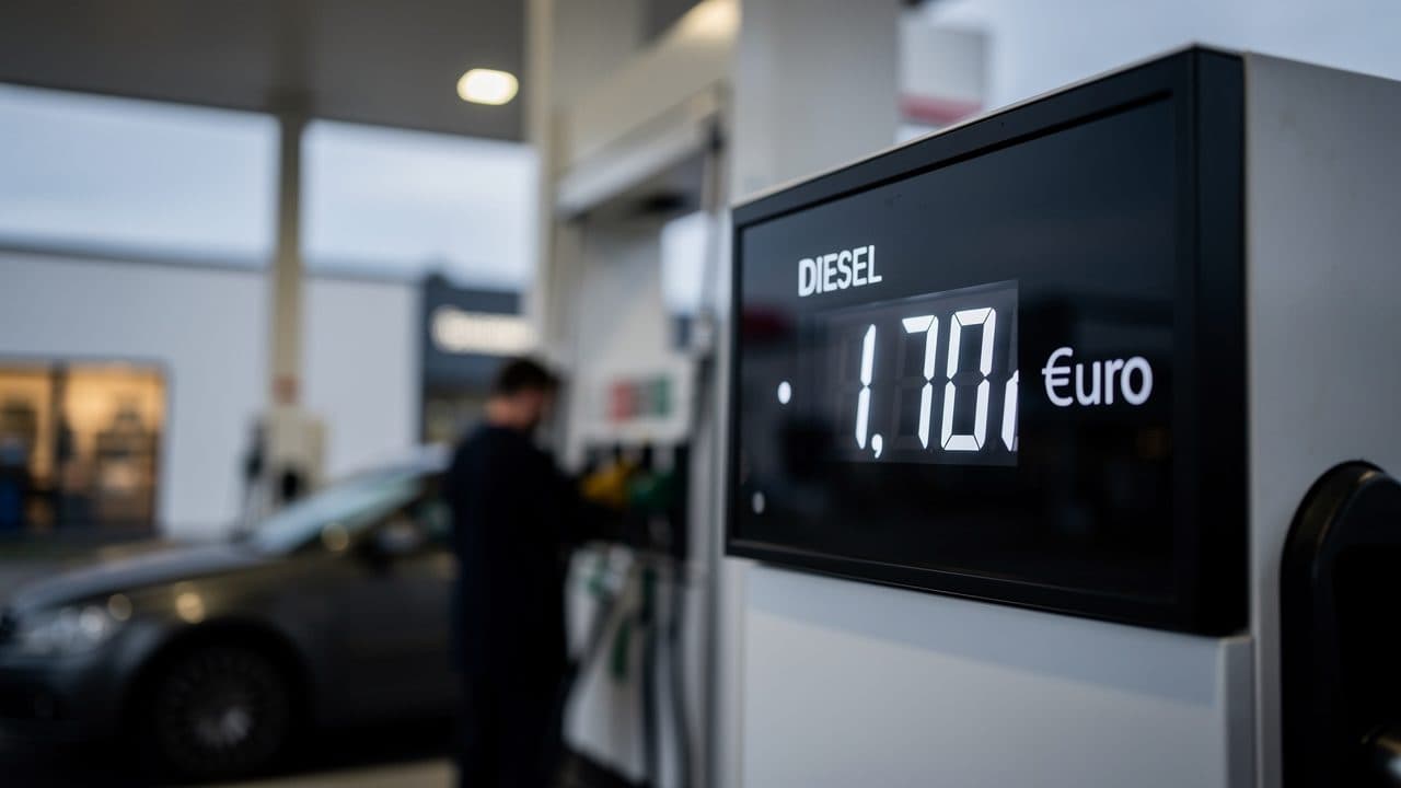 El precio del diésel en Alemania y Austria cae por debajo del nivel previo a la guerra
