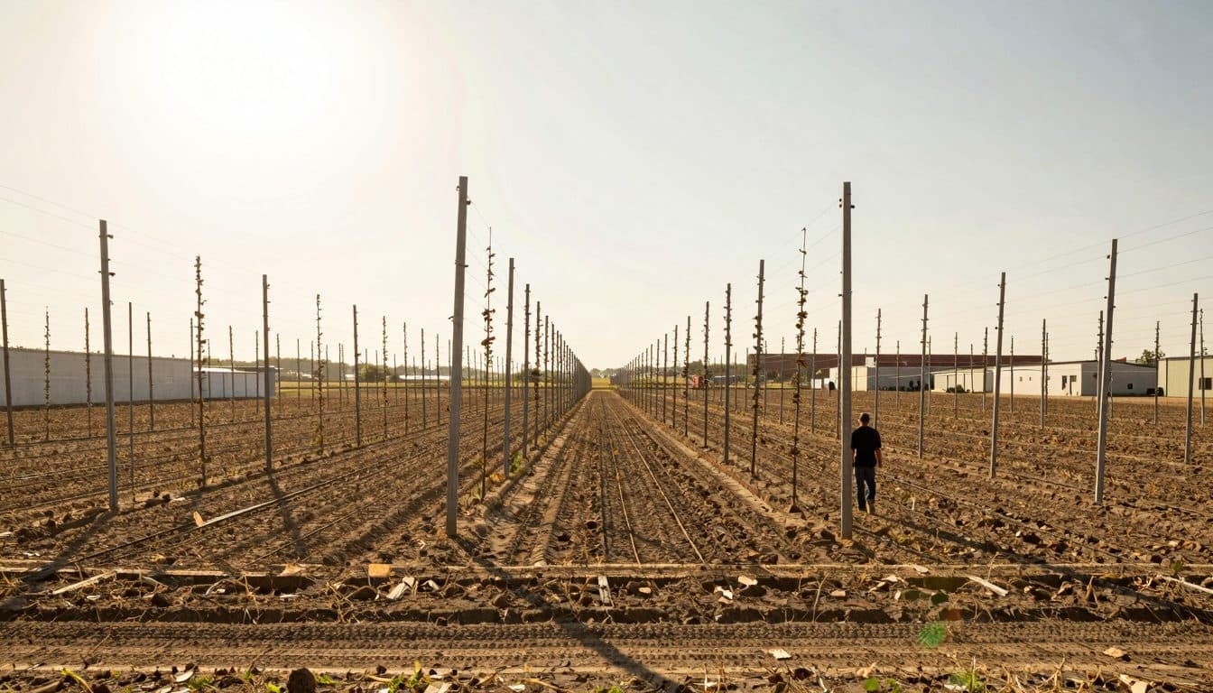 Productores de lúpulo de Alemania bajo presión: el menor consumo de cerveza y el calor asfixian a los agricultores