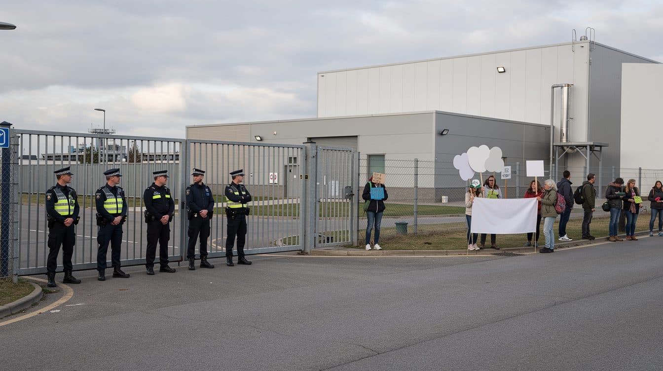 Tribunal prohíbe inicio de protesta climática con Greta Thunberg frente a central de gas en Werne