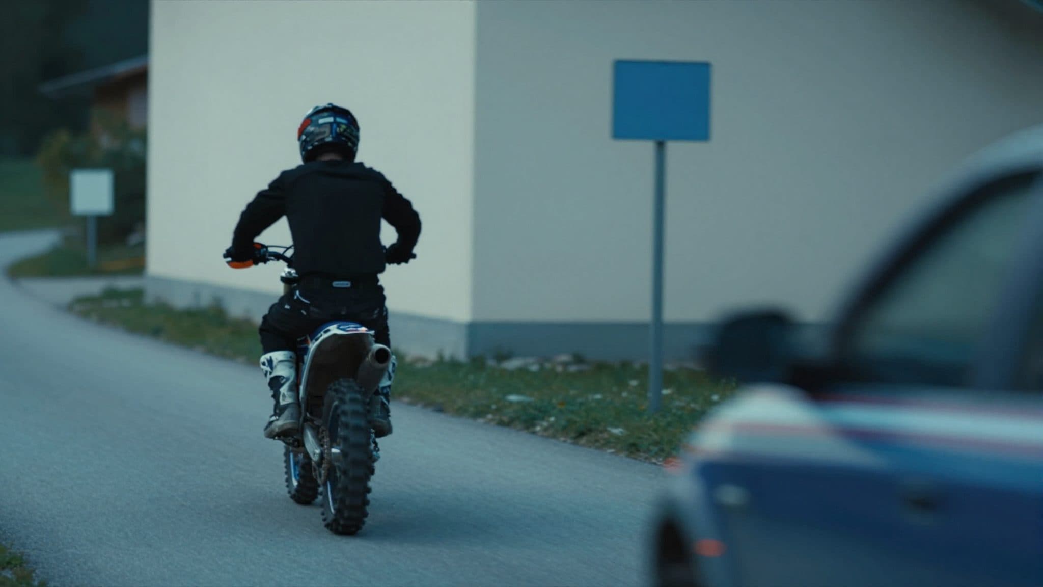 Un menor de 16 años protagoniza una persecución policial en una motocicleta de motocross