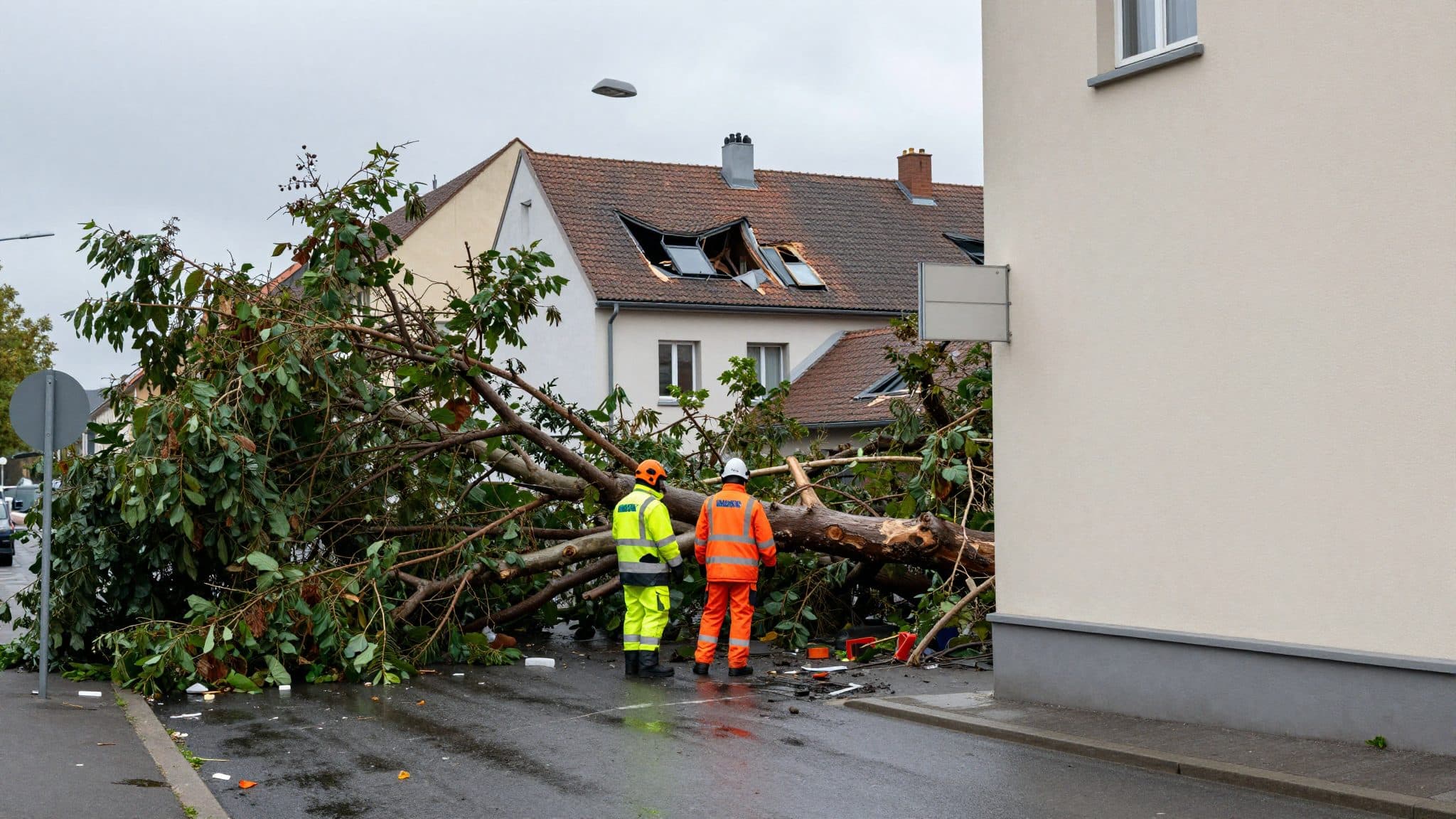 Fuertes tormentas azotan el suroeste de Alemania y causan una muerte en Karlsruhe