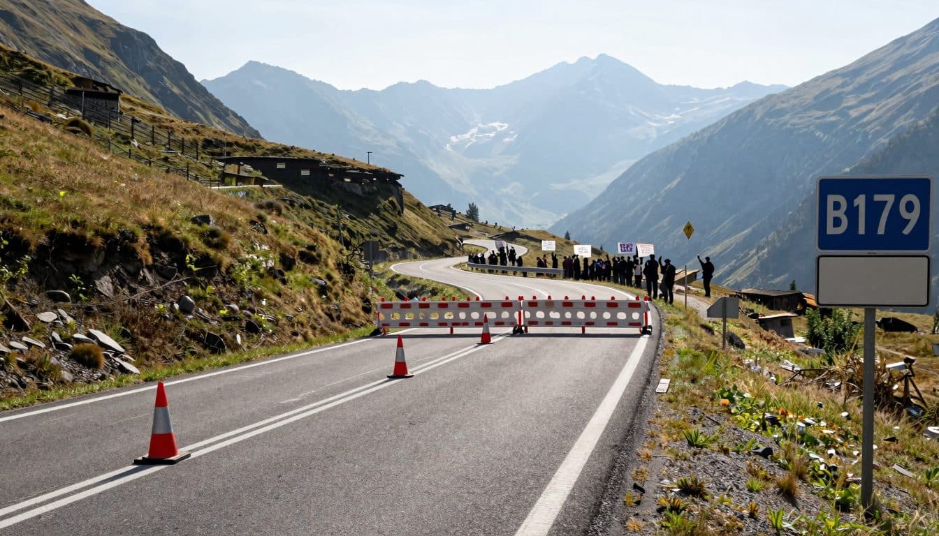 La manifestación en el Fernpass paraliza la ruta norte-sur: los viajeros deben esperar cortes el 27 de junio
