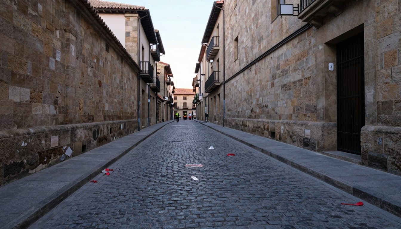Tercer encierro de Pamplona: Numerosos heridos en las fiestas de San Fermín