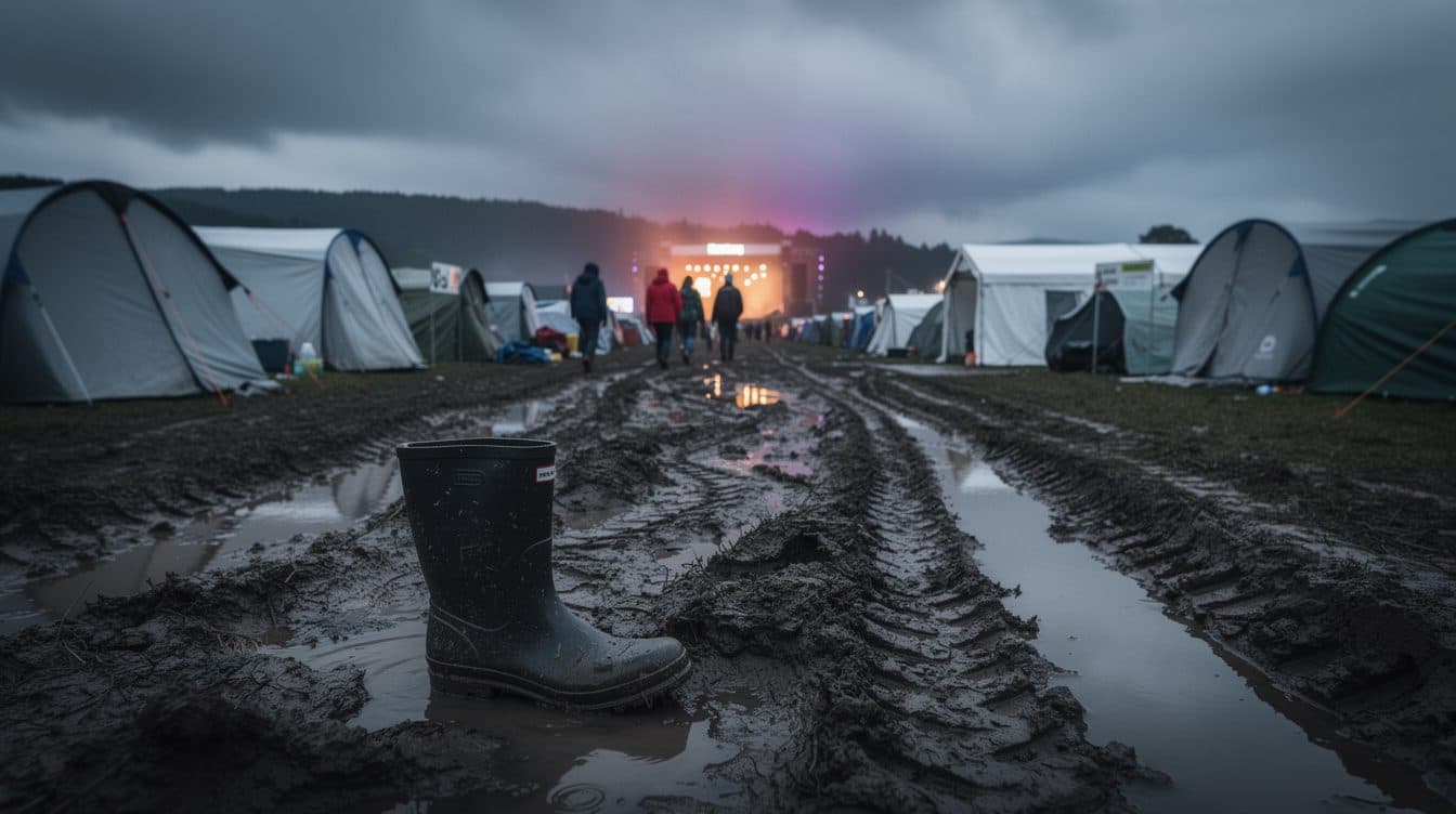 Rock am Ring y Rock im Park arrancan con barro, estrellas y críticas a la infraestructura