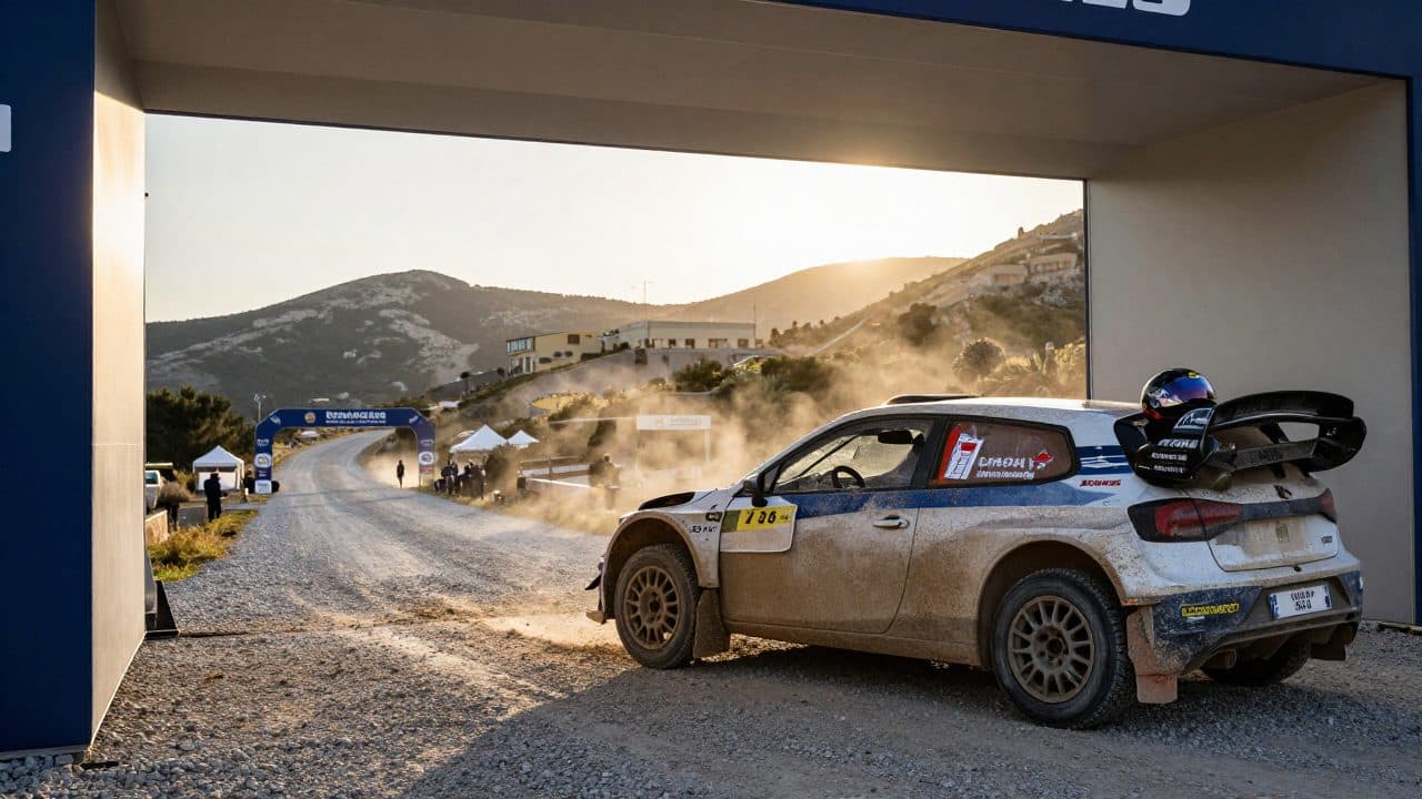 Elfyn Evans se corona en Cerdeña como primer campeón del mundo de rallies