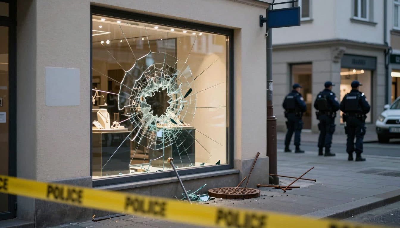 Ladrones armados asaltan una joyería en Leonding y huyen por la A1