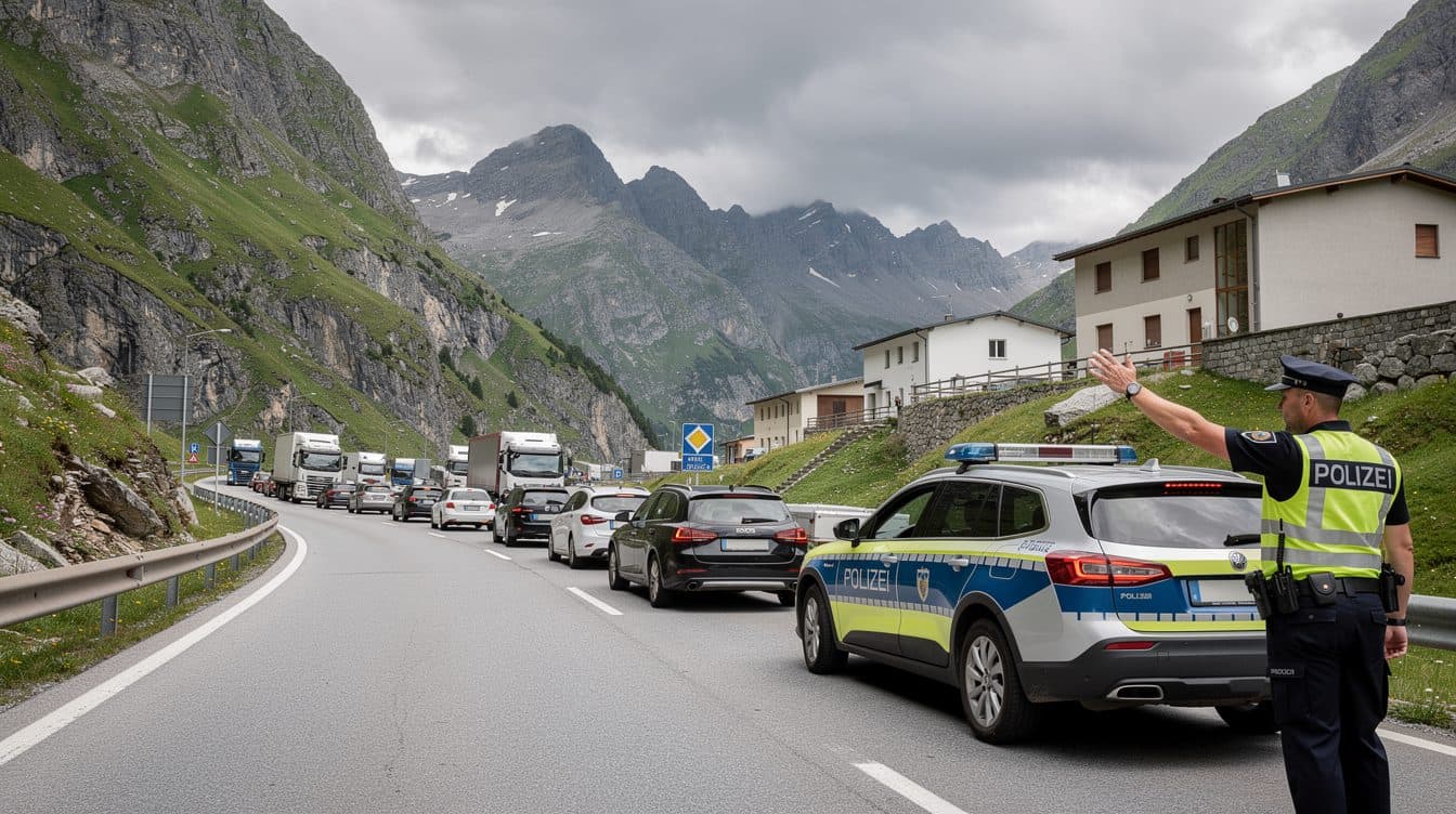 Protesta ciudadana bloquea totalmente el paso del Brennero y desata una tormenta política entre Austria, Alemania e Italia
