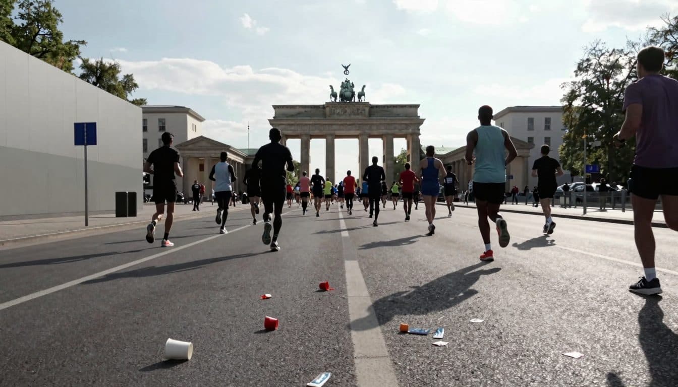 Un estudio sobre el maratón de Berlín revela que los hombres se desploman más a menudo que las mujeres en la segunda mitad de la carrera