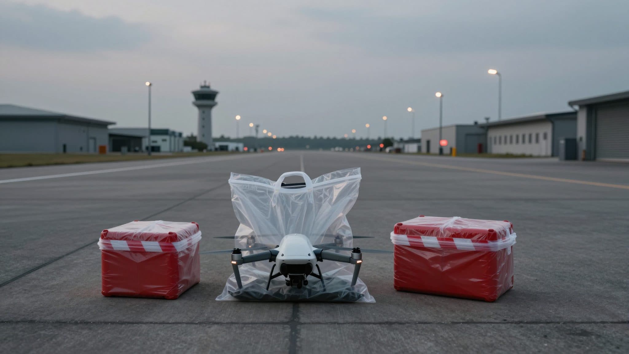 Investigadores encuentran otro dron y explosivos en el aeropuerto de Leipzig