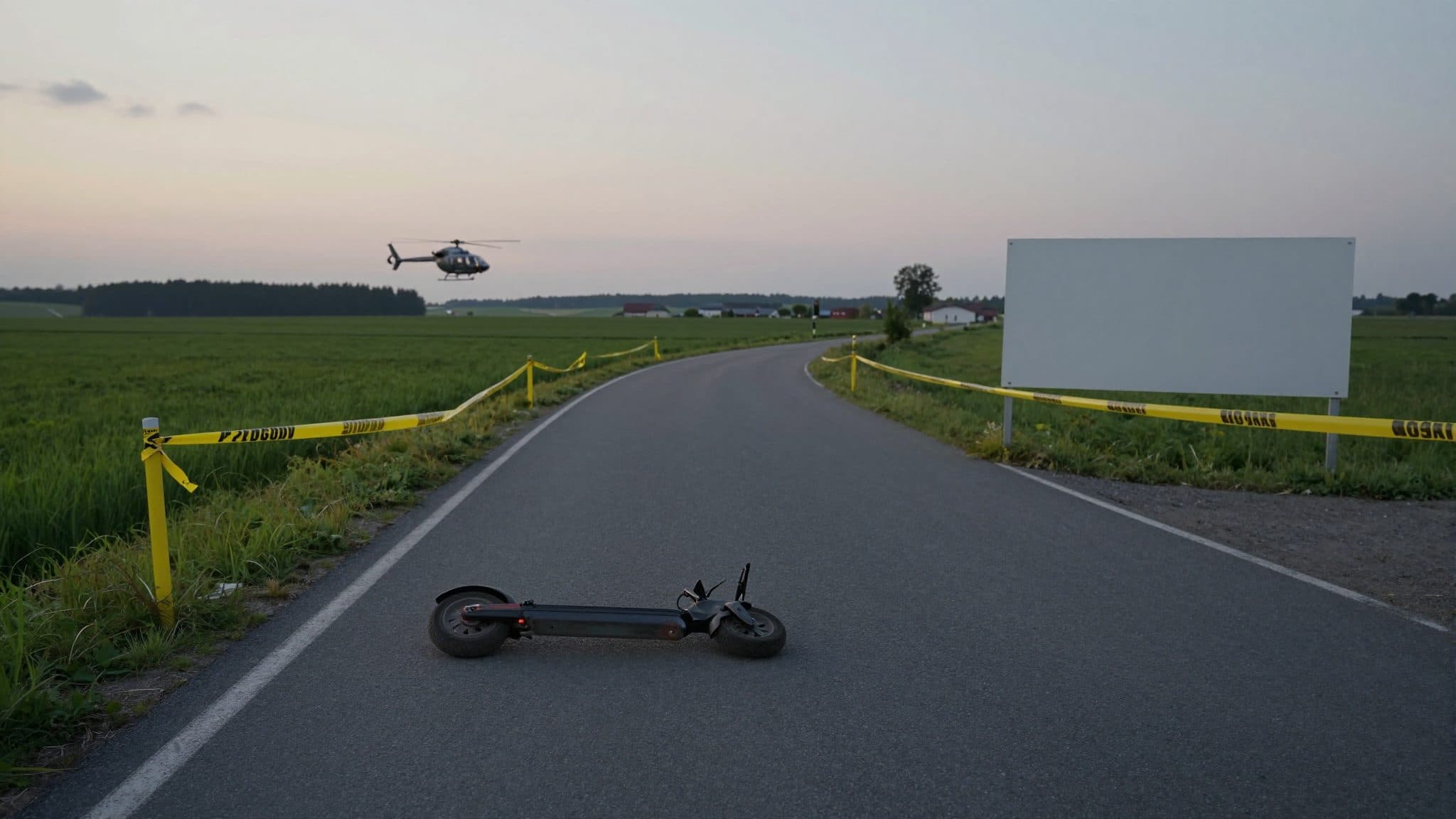 Accidente de patinete eléctrico en Baja Austria: herido grave un joven de 17 años en Gänserndorf