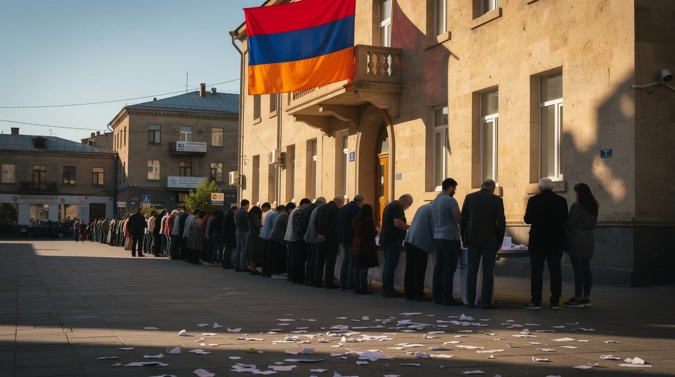 Elecciones parlamentarias en Armenia: el campo de Pashinyan lidera según los resultados parciales, grandes tensiones con Rusia
