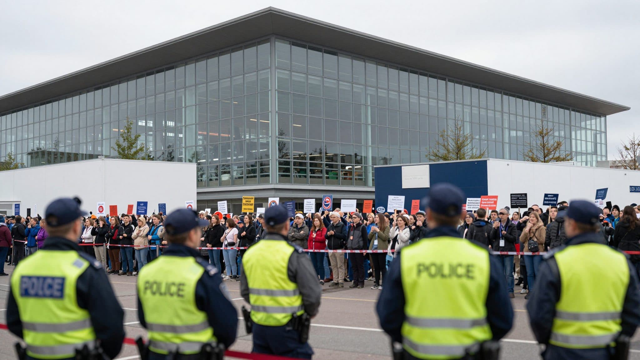 Congreso federal en Erfurt: la AfD se reorganiza en medio de grandes protestas