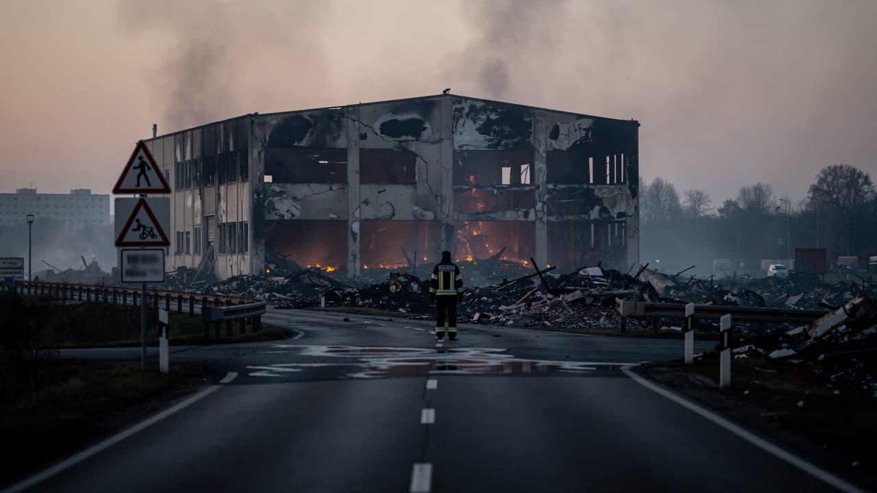 Gran incendio en Treuenbrietzen extinguido – Se levantan los cierres