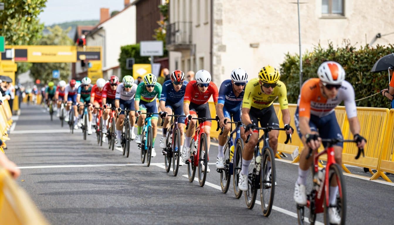 Olav Kooij gana la quinta etapa del Tour en el sprint masivo de Lannemezan a Pau
