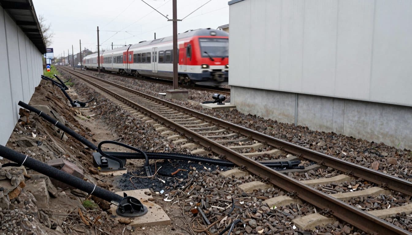 Incendio en la línea Düsseldorf-Colonia: la policía investiga un posible sabotaje