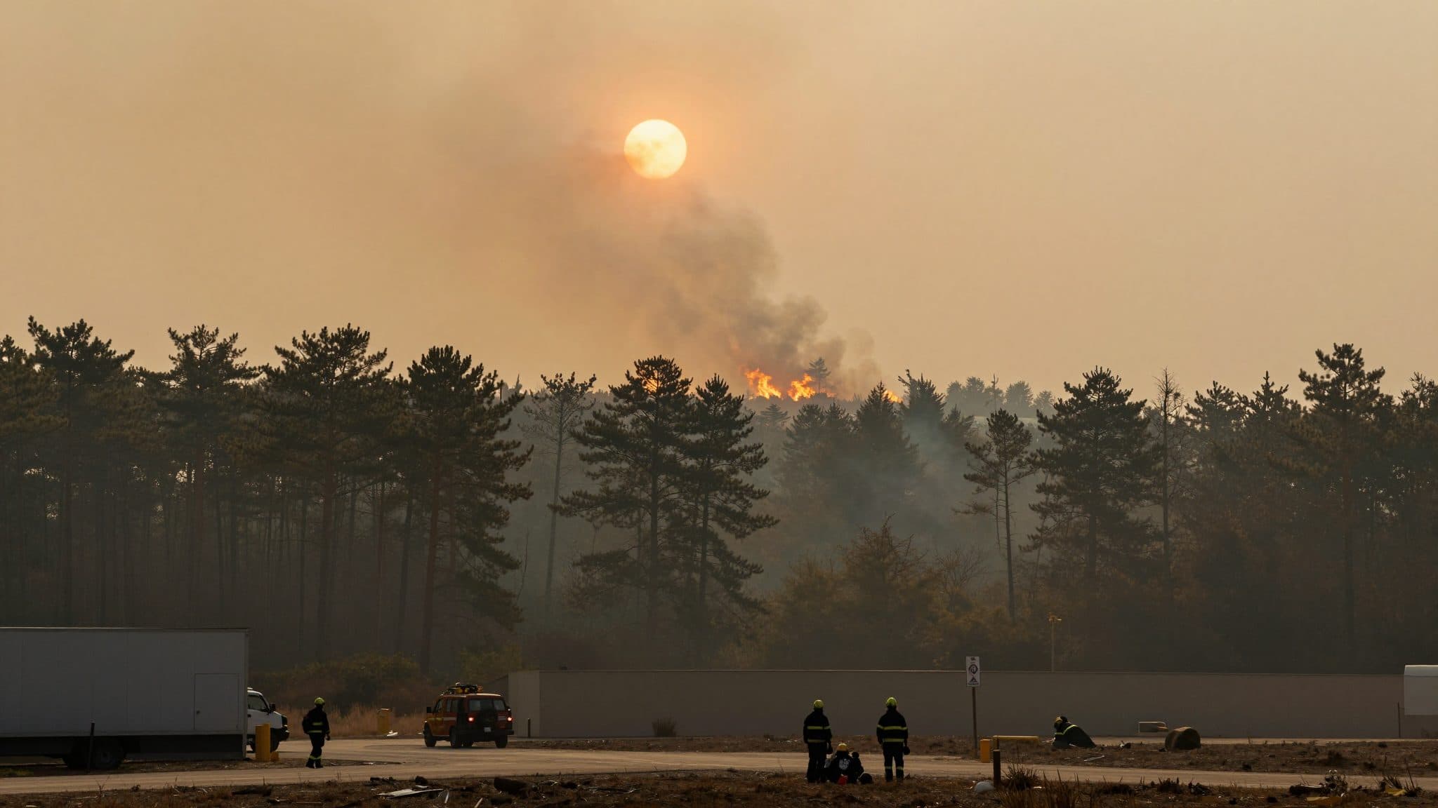 Incendios forestales cerca de Burdeos: cientos de miles de evacuados y se espera una nueva ola de calor