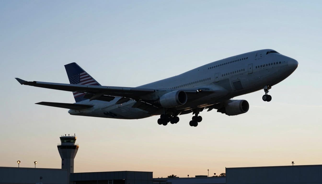 Trump vuela por primera vez con el Boeing 747 regalado por Catar como nuevo Air Force One